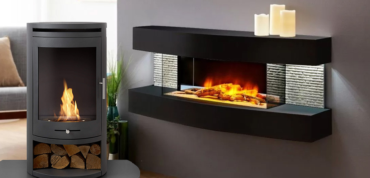 Comparatif poêle éthanol ou cheminée electrique