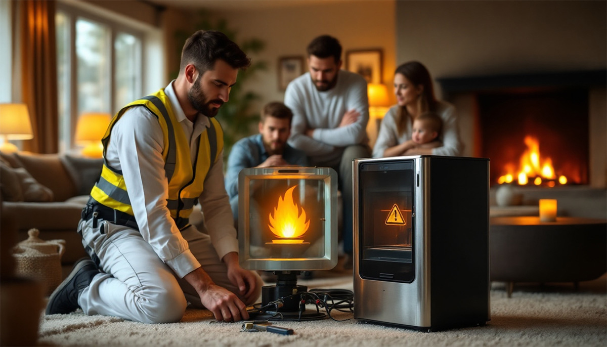 Sécurité et entretien poêle à éthanol et cheminée électrique